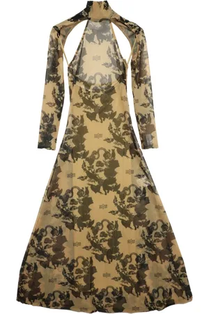 Rokh Kleid mit Blumen-Print