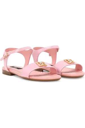 Dolce & Gabbana Sandalen mit Logo-Schild
