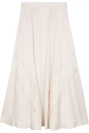 LORENA ANTONIAZZI Midirock mit Spitze