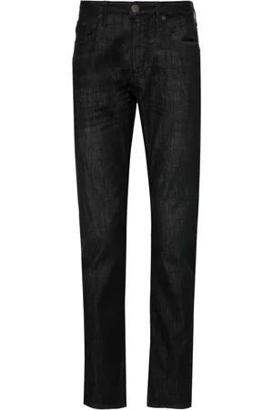 Emporio Armani Halbhohe Slim-Fit-Jeans