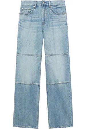 Helmut Lang Straight-Leg-Jeans mit Einsätzen