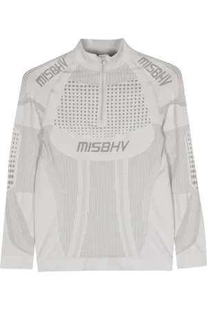 MISBHV Sportoberteil mit Jacquard-Logo
