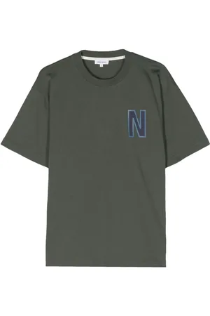 Norse projects Simon T-Shirt mit Logo-Print