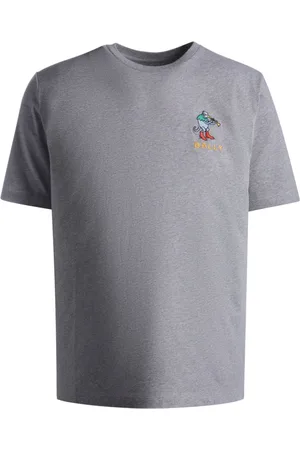 Bally T-Shirt mit Logo-Stickerei