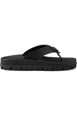 Prada Flip-Flops mit Logo
