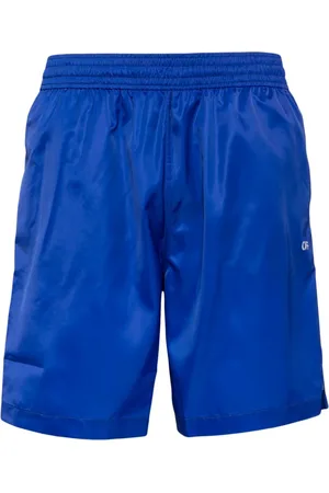 OFF-WHITE Scribble Diags Badeshorts mit Stretchbund