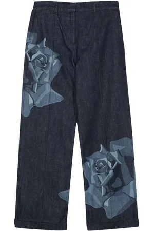 Kenzo Rose Jeans mit geradem Bein