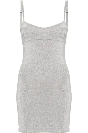 Jacquemus Fiesta Minikleid mit Lurex