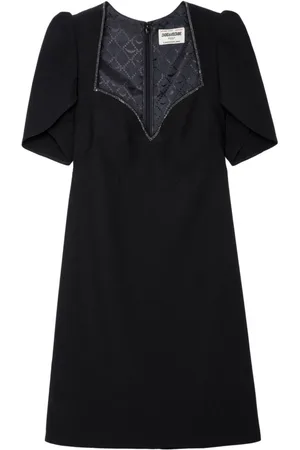 Zadig & Voltaire Roxelle Minikleid mit Kristallen