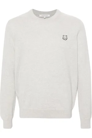 Maison Kitsuné Pullover mit Logo-Patch