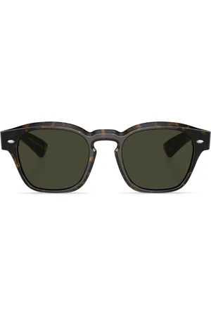 Oliver Peoples Maysen Sonnenbrille mit eckigem Gestell