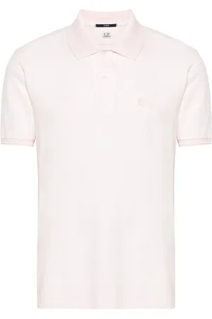 C.P. Company Pikee-Poloshirt mit Logo-Patch