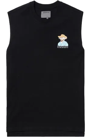Musium Div. Trägershirt mit Van-Gogh-Print