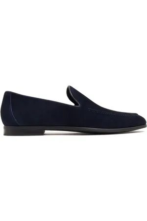 Magnanni Loafer aus Wildleder mit mandelförmiger Kappe