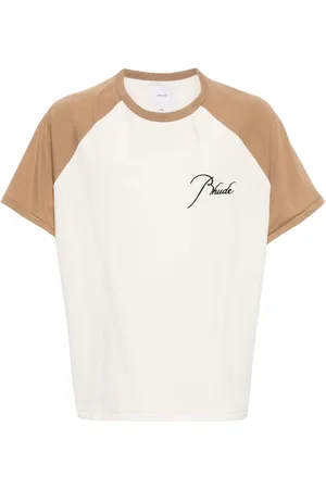 Rhude Colour-block cotton T-shirt