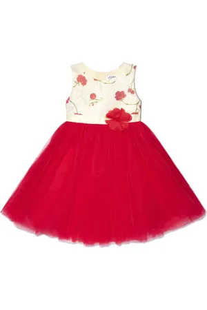 IAME Tüllkleid mit Blumen-Print