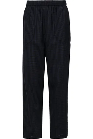 BARENA Karierte Tapered-Hose
