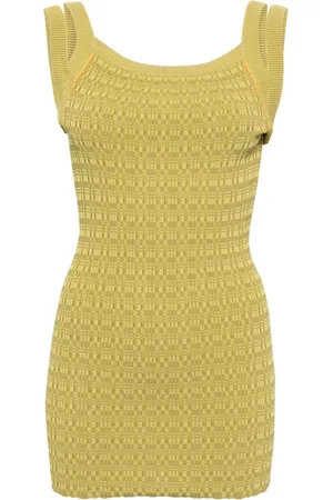 Muller Of Yoshiokubo Gestricktes Intarsien-Tanktop