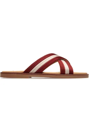 Bally Glide Sandalen mit überkreuzten Riemen