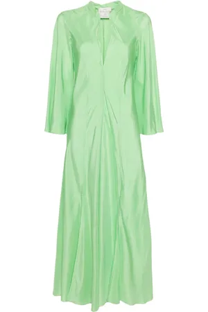 FORTE FORTE Maxikleid mit V-Ausschnitt