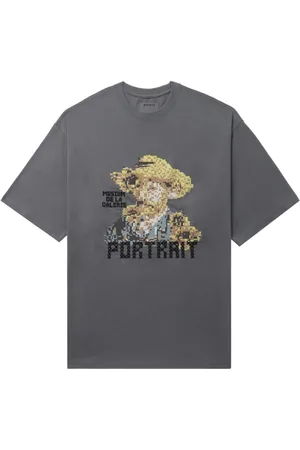 Musium Div. T-Shirt mit Van-Gogh-Print