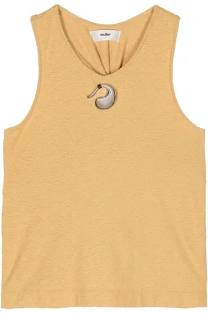 Muller Of Yoshiokubo Top mit Knotendetail
