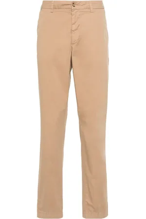 HUGO BOSS Gerade Hose mit Logo-Patch