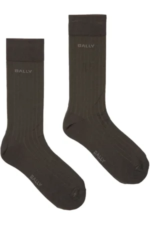 Bally Socken mit Logo-Intarsie