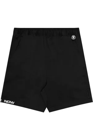 A Bathing Ape Bestickte Shorts mit elastischem Bund