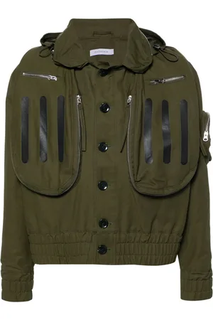 JUNTAE KIM Kapuzenjacke mit aufgesetzten Taschen