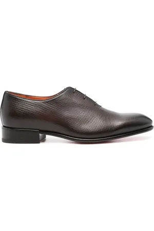 santoni Strukturierte Oxford-Schuhe
