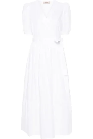 Twin-Set Maxikleid aus Baumwolle