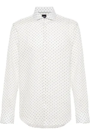 HUGO BOSS Hemd mit Polka Dots
