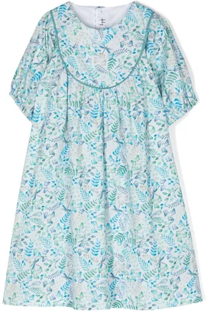 Il gufo Kleid mit Blumen-Print
