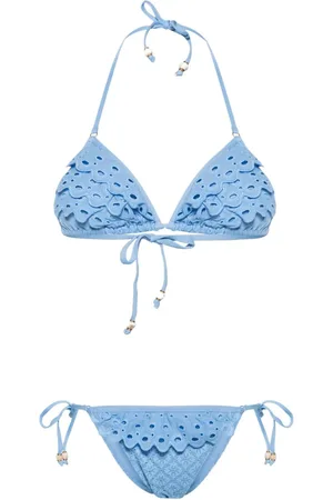 Twin-Set Bikini mit Lochstickerei