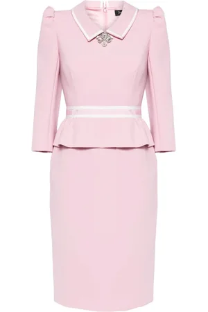Jenny Packham Honeybee Midikleid mit Schößchen