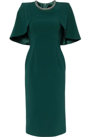 Jenny Packham Flirtini Midikleid mit Kristallen