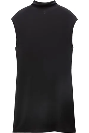 Filippa K Midikleid mit Logo-Stickerei