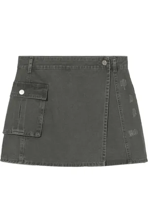 B+AB Shorts im Distressed-Look