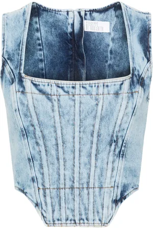 GIUSEPPE DI MORABITO Top aus Denim
