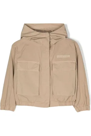Aspesi Kapuzenjacke mit Logo-Patch