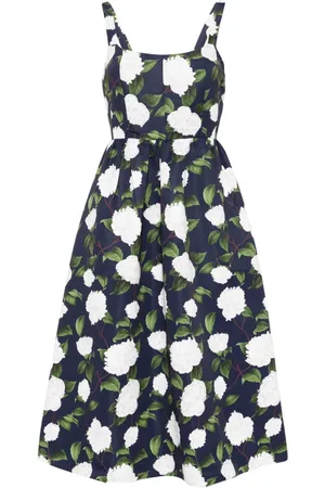 Sachin & Babi Olena Midikleid mit Blumen-Print