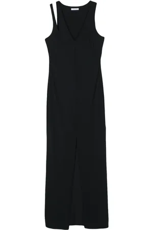 Patrizia Pepe Essential Maxikleid mit Cut-Out