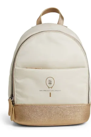 Brunello Cucinelli Rucksack mit Logo-Print