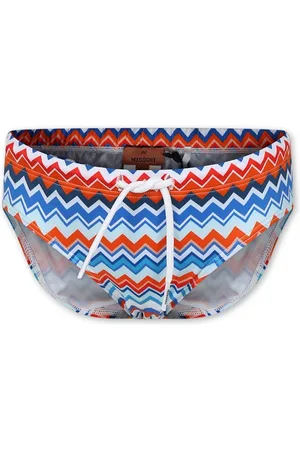 Missoni Badehose mit Chevron-Print