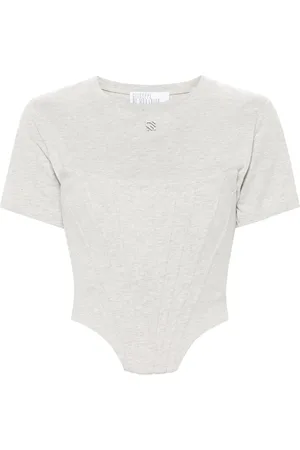 GIUSEPPE DI MORABITO T-Shirt mit Korsett