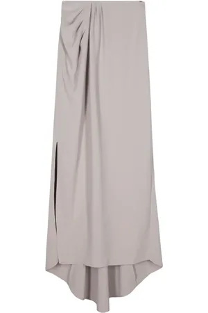 Elisabetta Franchi Drapierter Maxirock