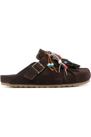 Scarosso Geo Sandalen aus Wildleder