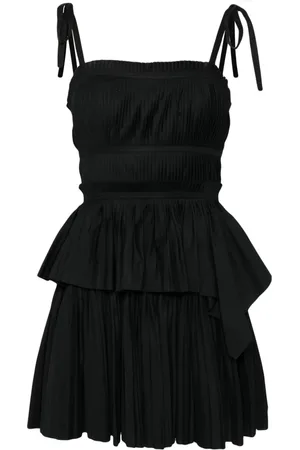 ULLA JOHNSON Bailey Minikleid mit Falten
