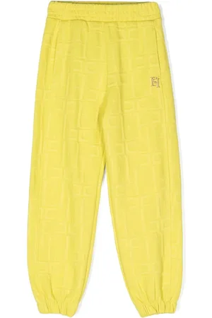 Elisabetta Franchi Pikee-Jogginghose mit Logo-Jacquard